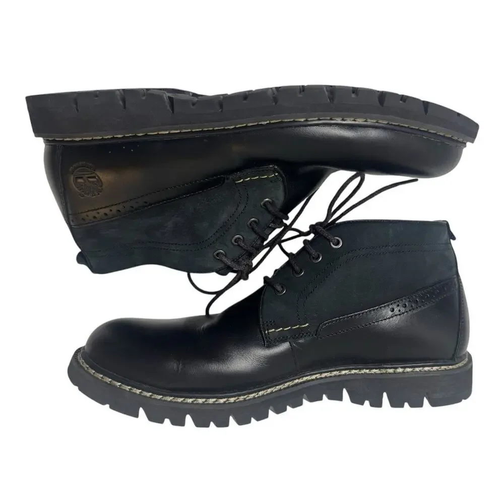 TIMBERLAND Britton Hill Chukka Boots TB0A1MDY001 Black Waterproof Comfort Sz 9